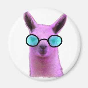 Rol Roze Llama! Magneet