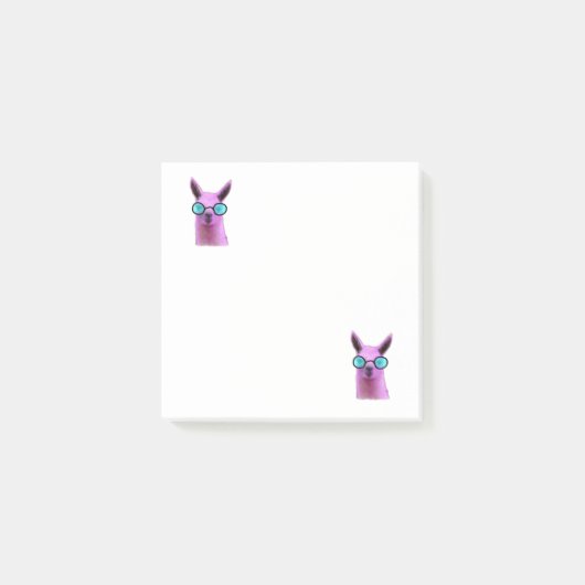 Rol Roze Llama! Post-it notities Post-it® Notes (Voorkant)