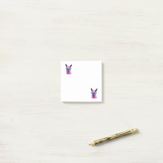Rol Roze Llama! Post-it notities Post-it® Notes (Op bureau)