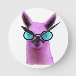 Rol Roze Llama! Ronde Klok