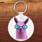 Rol Roze Llama! Sleutelhanger (Voorkant)