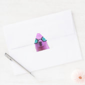 Rol Roze Llama! Sticker (Envelop)