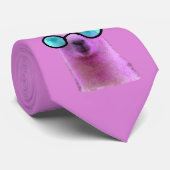 Rol Roze Llama! Stropdas (Opgerold)