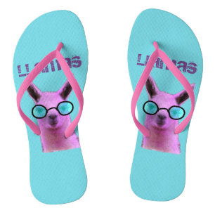 Rol Roze Llama! Teenslippers