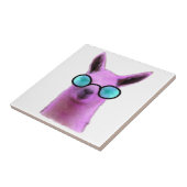 Rol Roze Llama! Tegeltje (Zijkant)