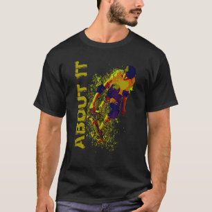 Rol Skater Guy Popping Sick Tricks Riding Narly B T-shirt