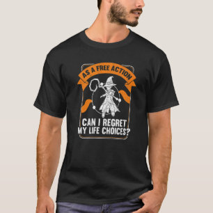 Rol Speler Nerdy Tabletop Gamer RPG TRPG T-shirt