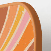 Rol spiraalvormig wervelkolom oprollen aangepaste pickleball paddle (Links Detail)