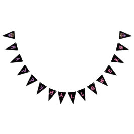 Rol stijlvolle schedel Halloween feestbanner Vlaggetjes