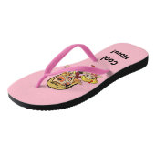 Rol Teenslippers van mama Roze (Schuin)