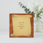 Rol Uitnodiging (Staand voorkant)