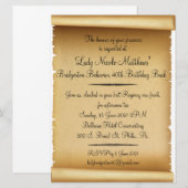 Rol Uitnodiging (NM) (Voorkant / Achterkant)