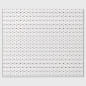 Rol van Burgundy Polka Dots Cadeaupapier (Vlak)