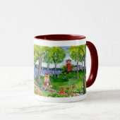 Rol van de Bell Tower Mok (Voorkant rechts)