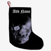 Rol van de schedel kleine kerstsok (Voorkant)
