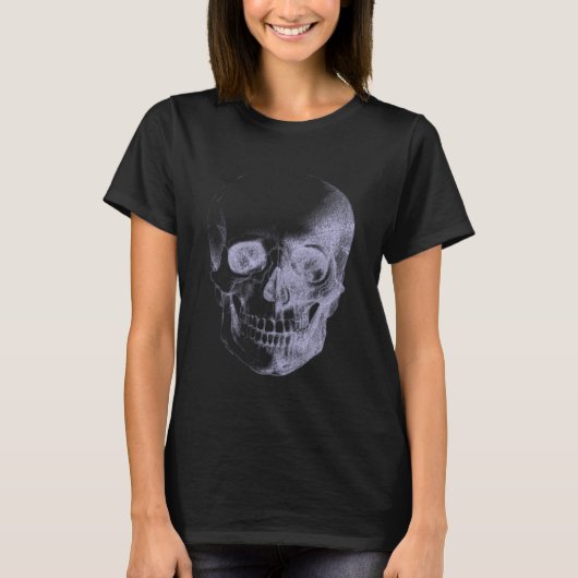 Rol van de schedel t-shirt (Voorkant)