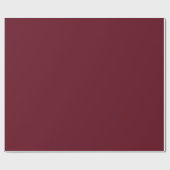 Rol van de Solid Autumn Burgundy Cadeaupapier (Vlak)