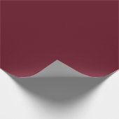 Rol van de Solid Autumn Burgundy Cadeaupapier (Hoek)