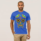 Rol van de volle kleur t-shirt (Voorkant volledig)