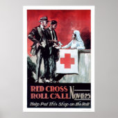 Rol van het Rode Kruis (US00203) Poster (Voorkant)