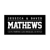 Rol vet stijlvol rubberstempel (Afrduk)