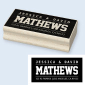 Rol vet stijlvol rubberstempel