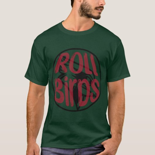 Rol vogels t-shirt (Voorkant)