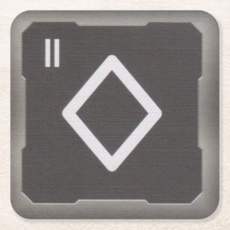 rol voor de melkweg kartonnen onderzetters