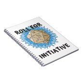 rol voor het initiatief notitieboek (Rechterzijde)