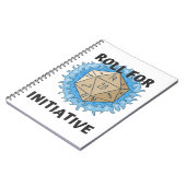 rol voor het initiatief notitieboek (Linkerzijde)