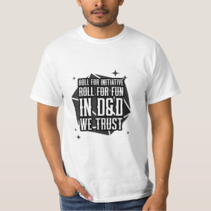 Rol voor initiatief t-shirt