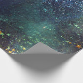 Rol voor verwatering van sterrenpapier cadeaupapier (Hoek)