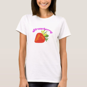 Rol Vriendin Womens Aardbei T-shirt design