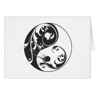Rol Yin & Yang (zwart)
