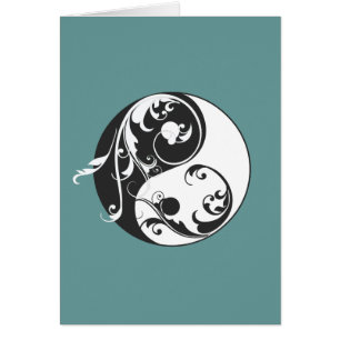 Rol Yin & Yang (zwart)