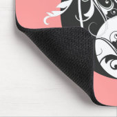 Rol Yin & Yang (zwart) Muismat (Hoek)