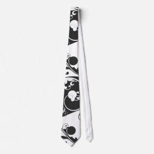 Rol Yin & Yang (zwart) Stropdas