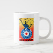 Rol ze uit de Royal Canadian Air Force Grote Koffiekop (Rechts)