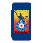 Rol ze uit de Royal Canadian Air Force Incipio iPhone Portemonnee Hoesje (Voorkant Agenda)