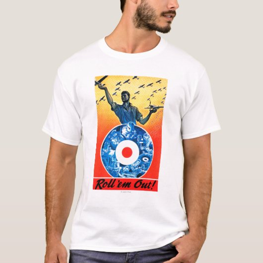 Rol ze uit de Royal Canadian Air Force T-shirt (Voorkant)