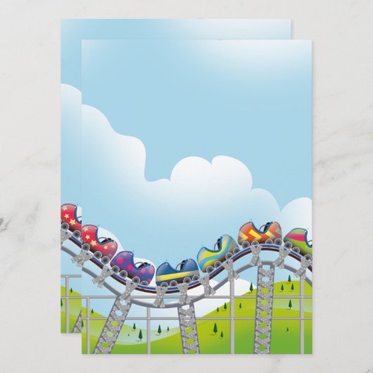 Rolachtbaan (Voorkant / Achterkant)