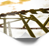 Rolachtbaan Foto Afdruk (Hoek)