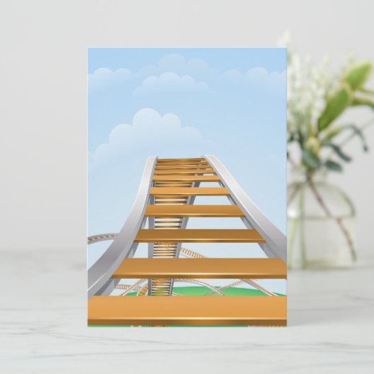 Rolachtbaan Kaart (Staand voorkant)