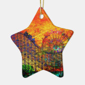 Rolachtbaan Keramisch Ornament (Links)