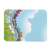 Rolachtbaan Magneet (Horizontaal)