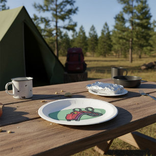 Rolachtbaan Papieren Bordje