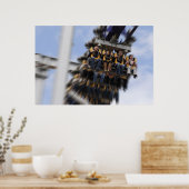 Rolachtbaan Poster (Keuken)