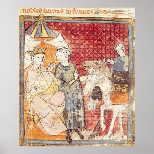 Roland Bidding Farewell aan Charlemagne Poster (Voorkant)