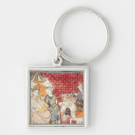 Roland Bidding Farewell aan Charlemagne Sleutelhanger (Voorkant)