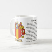 Roland, de Oorsprong, de Betekenis en de rest Koffiemok (Voorkant links)